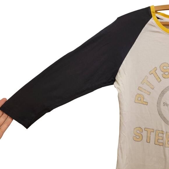 Pittsburgh Steelers Ringer Tee - Picture 4 of 8